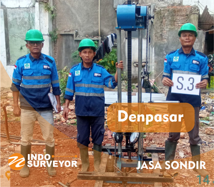 Alat sondir tanah yang digunakan di Denpasar